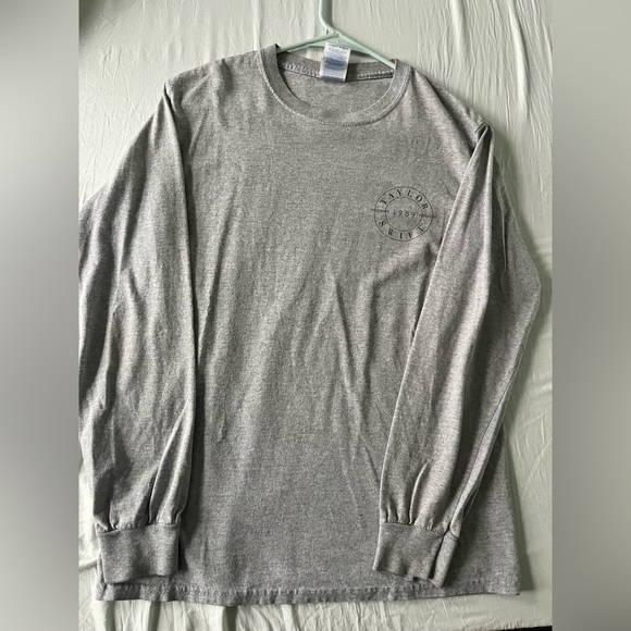 1989 Taylor Swift Gray Long Sleeve Shirt - Picture 1 of 4